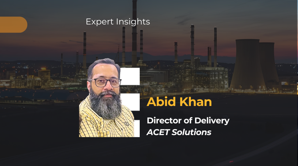 Portrait of Abid Khan, OT Cybersecurity Specialist, discussing the role of cybersecurity in improving operational safety.