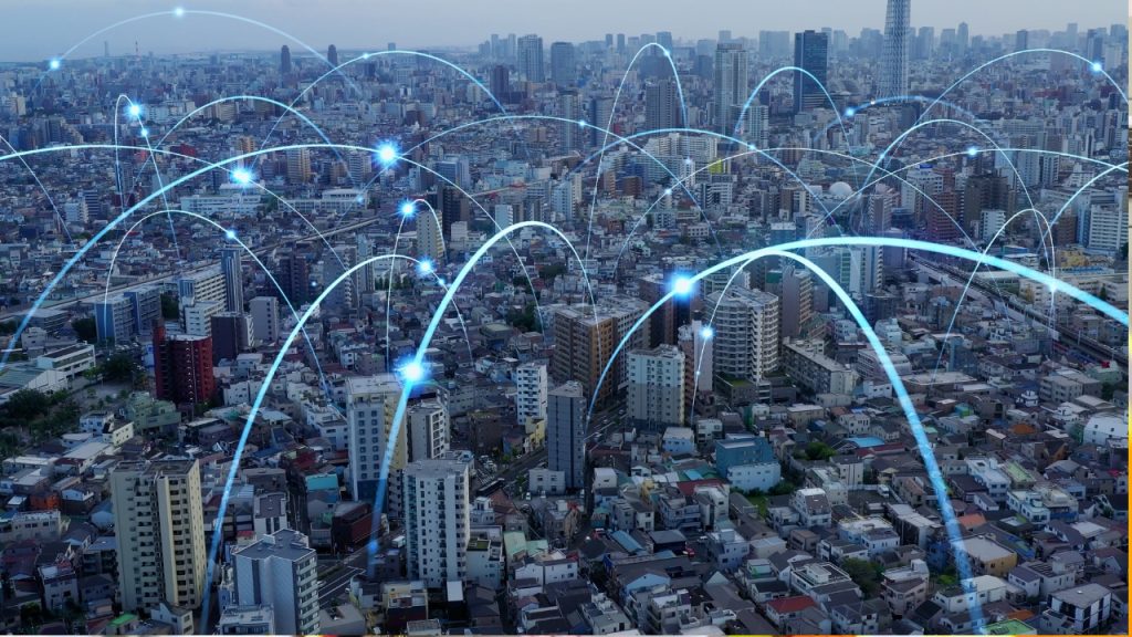 Unmanaged network connectivity across industrial and urban infrastructure illustrating Shadow OT and IT/OT convergence risk