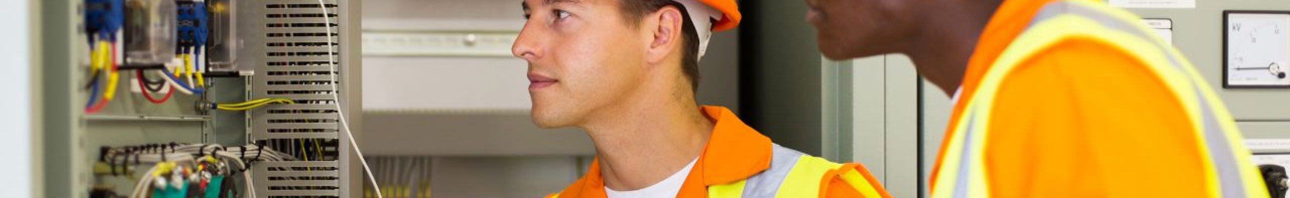 OT engineers conducting physical asset verification at industrial control cabinet to identify Shadow OT and undocumented connectivity